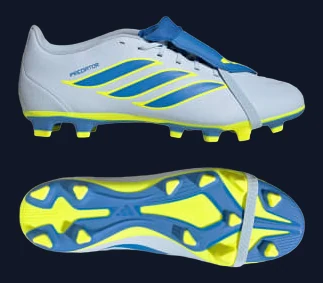 PREDATOR CLUB Fold-Over Tongue Firm Ground/Multi Ground Football Boots — Performance