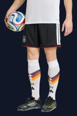 Germany 26 Home Authentic Shorts — Men Performance