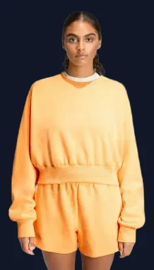 Soft Lux Loose Sweatshirt — Women Sportswear
