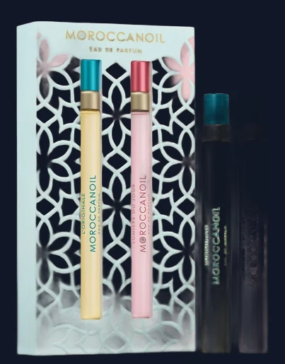 Moroccanoil  L' Originale and Lumiere du Jour Eau de Parfum Travel Kit (Worth £48)