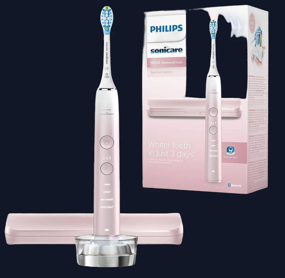 Philips Sonicare Series 9000 Electric Toothbrush - Pink