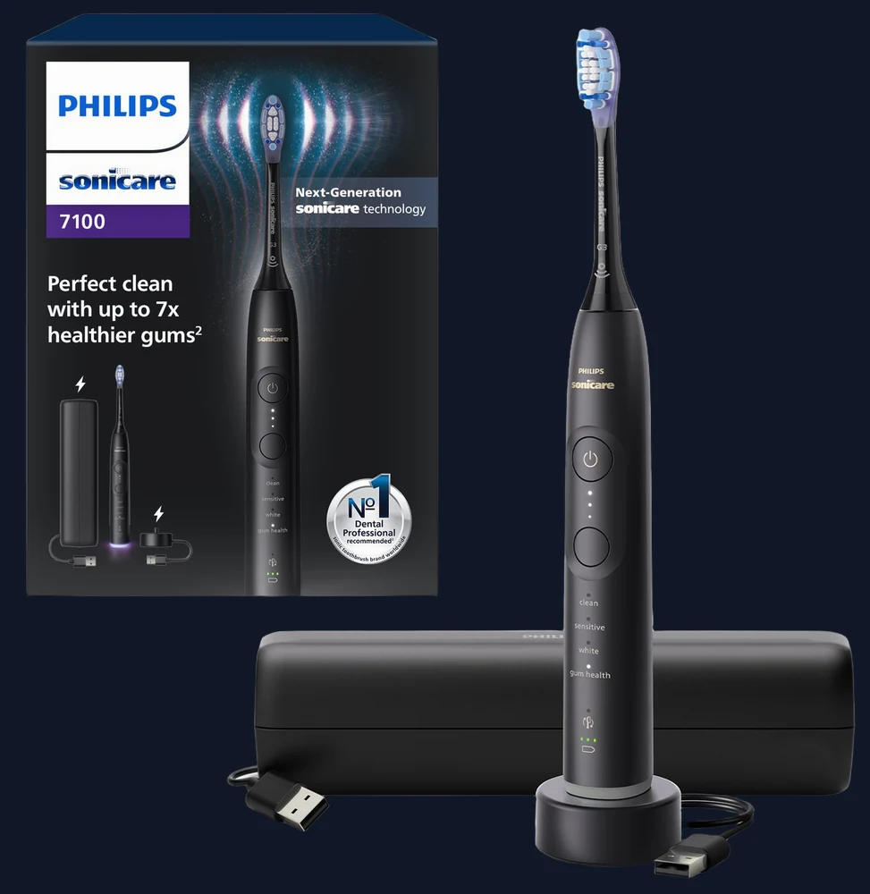 Philips Sonicare Series 7100 Electric Toothbrush - Black