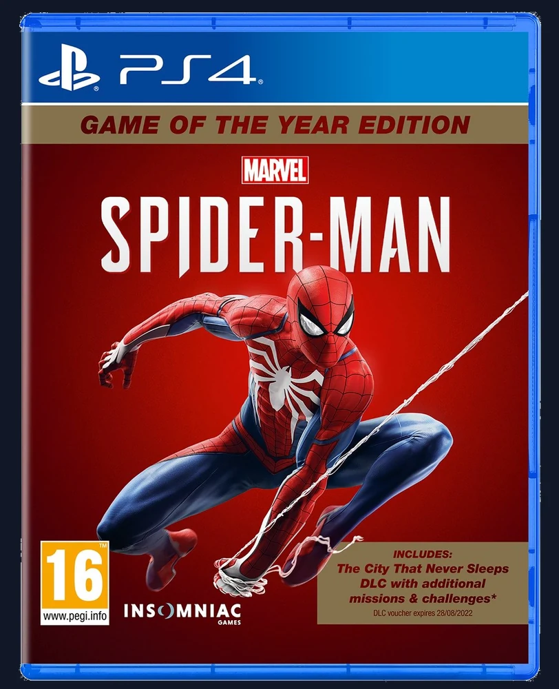 Marvel's Spider-Man Game Of The Year Edition PS4 Game