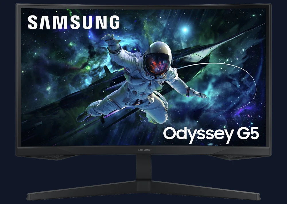 Samsung Odyssey G5 27Inch 165Hz QHD Gaming Monitor