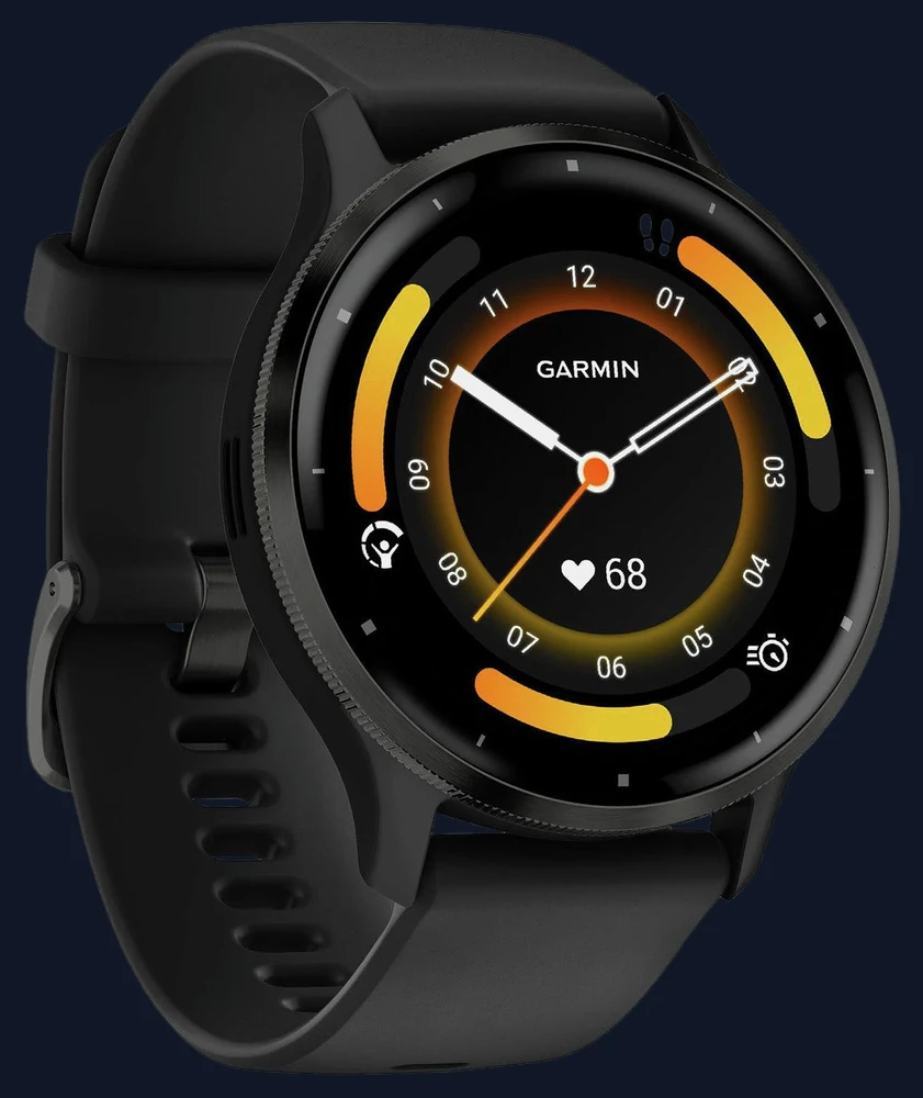 Garmin Venu 3 GPS Smart Watch - Black/Slate