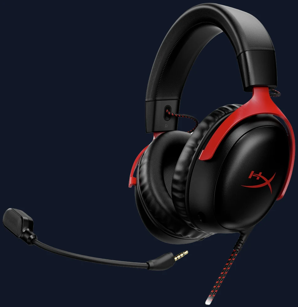 HyperX Cloud III Wired Gaming Headset Xbox, PS5, Switch, PC