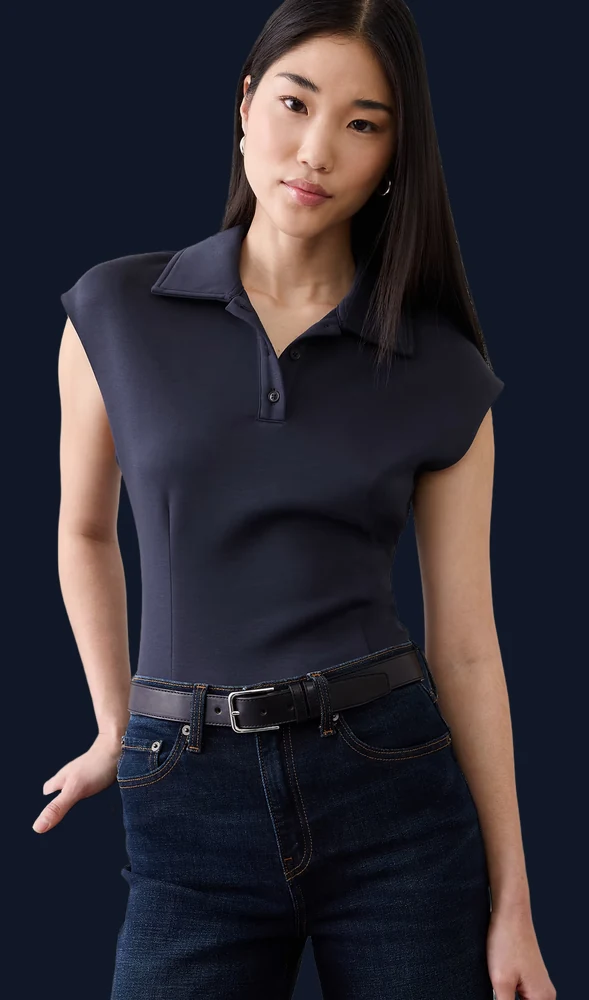 Soft Touch Polo - Blue