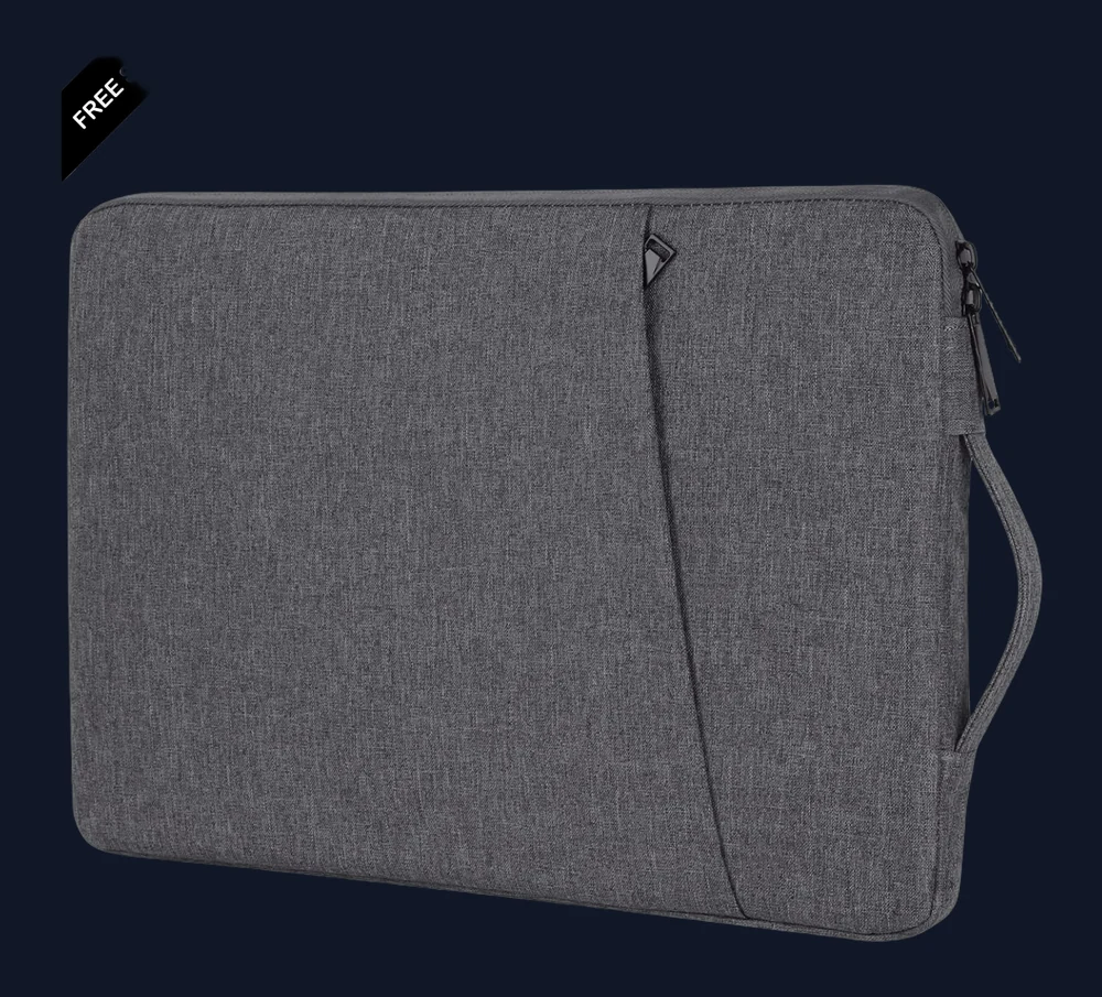Laptop Sleeve for 16 Inch New MacBook Pro/Max 2019-2026, 15.6 16 Inch Laptop Case for Notebook Ultrabook Chromebook Computer Shockproof Water Resistant Protective Bag with Pocket