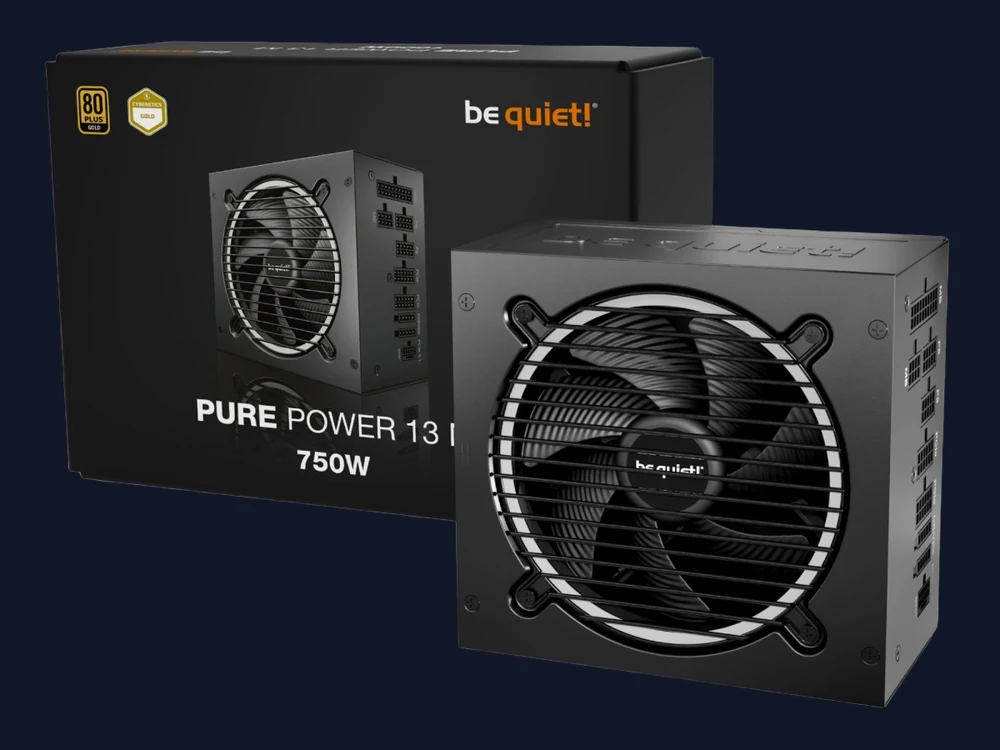 be quiet! Pure Power 13 M 750W ATX 3.1 80 PLUS Gold PSU Power Supply