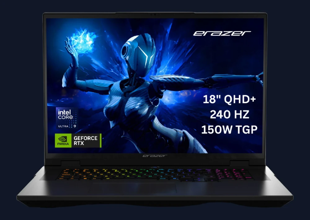 MEDION Erazer Beast 18 Intel Ultra 9 275HX 32GB RAM 2TB SSD RTX 5090 18" Windows 11 Home Gaming Laptop
