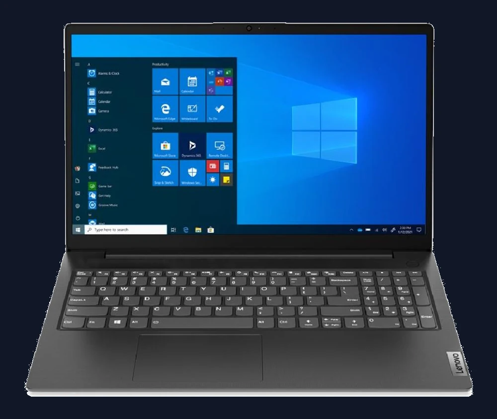 Refurbished - Lenovo V15 Gen 2 IJL Intel Celeron N4500 8GB RAM 256GB SSD 15.6" Windows 11 Home Laptop