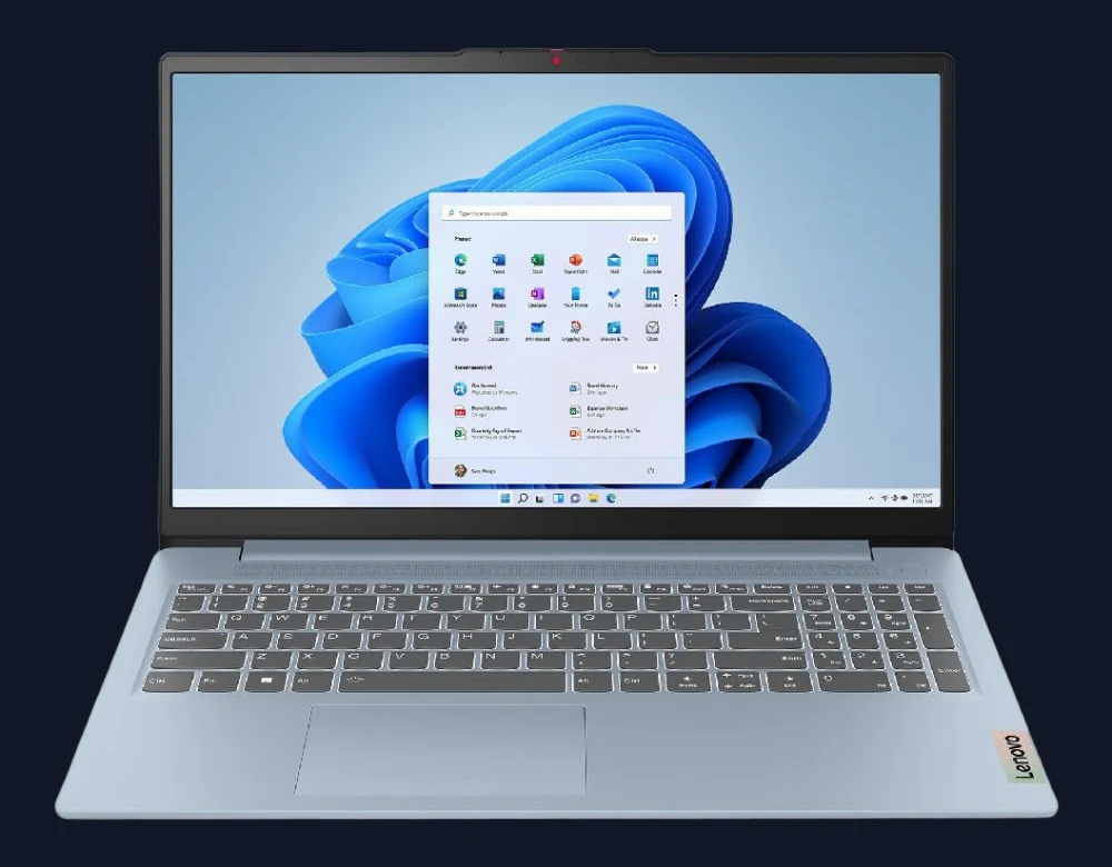 Refurbished - Lenovo IdeaPad Slim 3 15AMN8 AMD Ryzen 5 7520U 8GB RAM 256GB SSD 15.6" Windows 11 Home Laptop