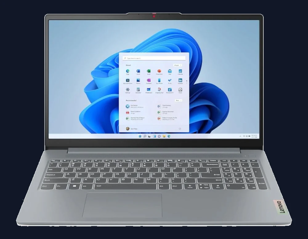 Refurbished - Lenovo IdeaPad Slim 3 15AMN8 AMD Ryzen 5 7520U 8GB RAM 512GB SSD 15.6" Windows 11 Home Laptop