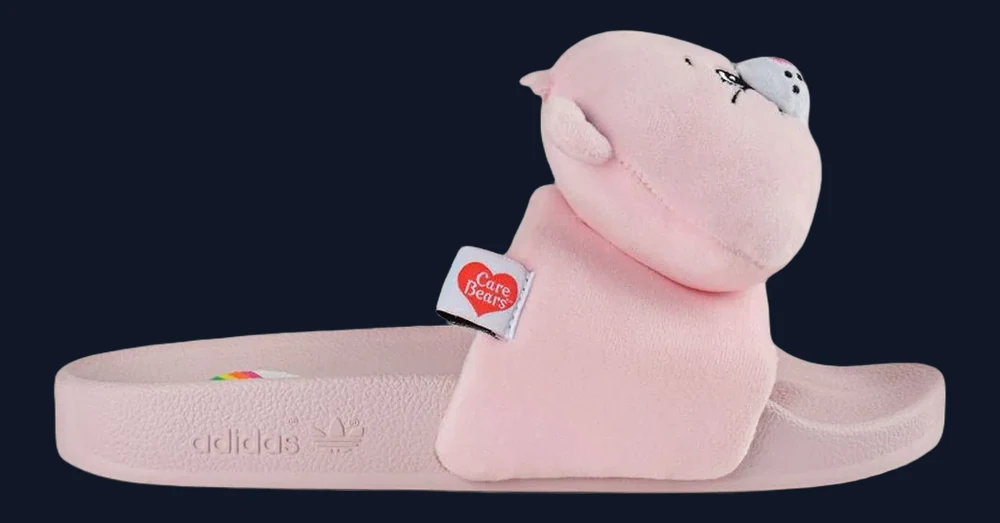 ADIDAS | ADILETTE X CARE BEARS | LIGHT PINK | WOMEN