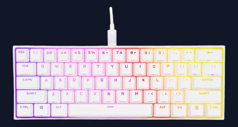 CORSAIR K65 RGB Mini 60% Mechanical Gaming Keyboard(Open Box)