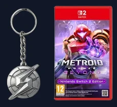 NINTENDO SWITCH Metroid Prime 4: Beyond (Nintendo Switch 2 Edition) & Metroid Prime 4: Beyond Key Chain Bundle