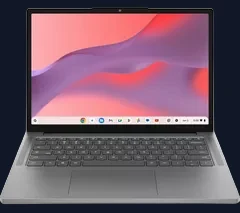 LENOVO 14M8911 14" Chromebook - MediaTek Kompanio 540, 64 GB UFS, Grey