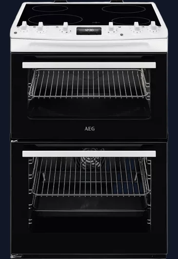 AEG 5000 SurroundCook CCX6540ACW 60 cm Electric Ceramic Cooker - White