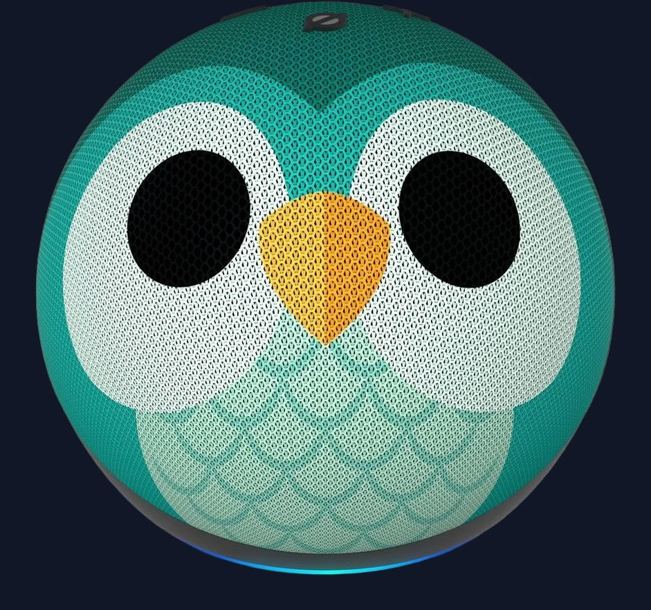 AMAZON Echo Dot Kids (5th Gen) Smart Speaker with Alexa - Owl