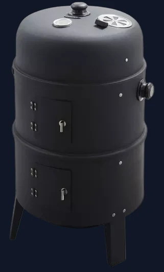 TOWER T978573 2 in 1 Smoker & Charcoal Grill - Black