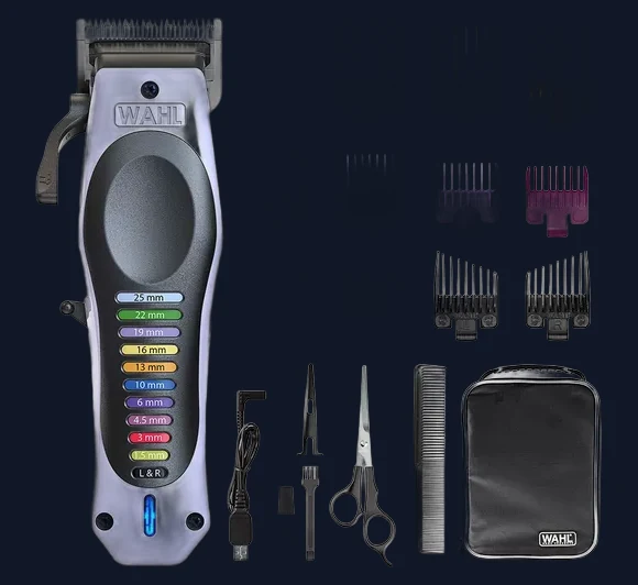 WAHL Colour Pro Hair Clipper - White & Black