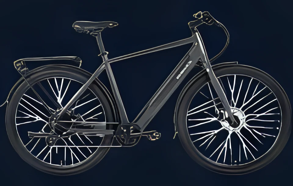 DAWES Scenic Crossbar Medium Electric Bike - Black