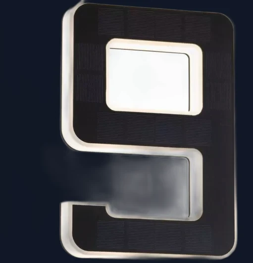 PAULMANN Solar LED House Number Light - No. 9
