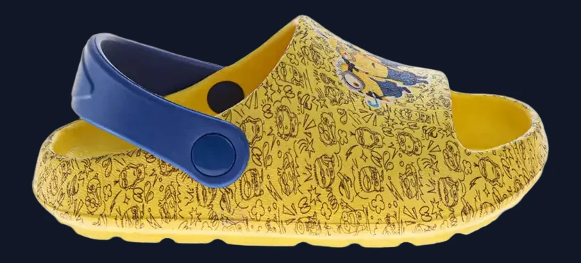 Josmo Toddler Boys' Minion Slide Sandals