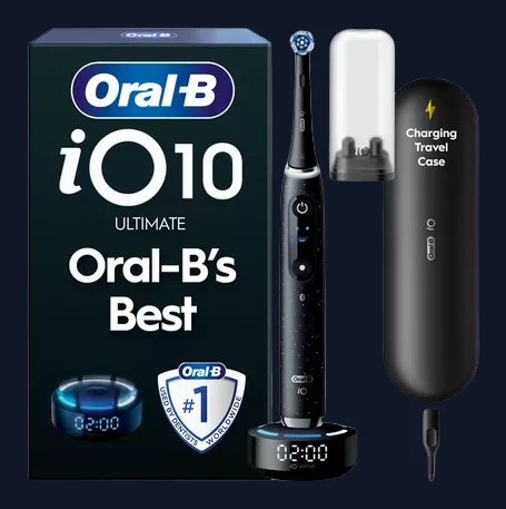 Oral-B iO10 Electric Toothbrush, Cosmic Black