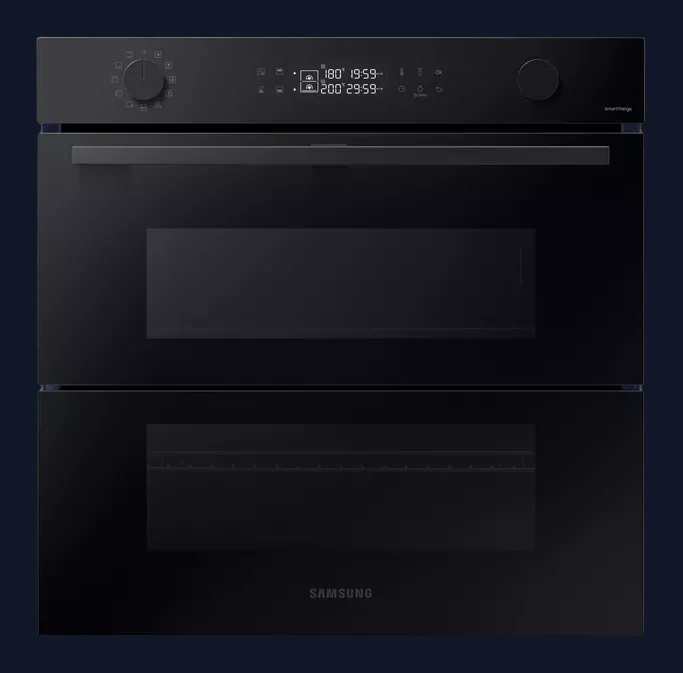Samsung OUTLET Series 4 NV7B45305AK Dual Cook Flex Self Cleaning Single Oven, Like New, Black