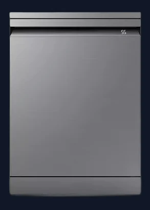 Samsung OUTLET Series 11 DW60BG730FSL Freestanding Dishwasher, Like New, Silver