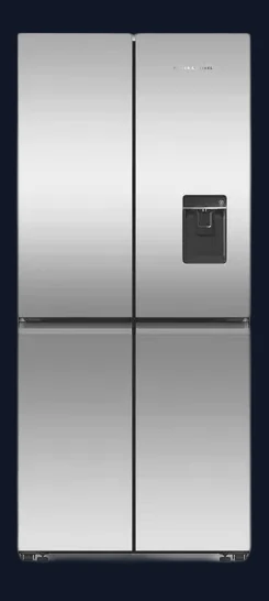 Fisher & Paykel Series 7 RF500QNUX1 Freestanding 60/40 American Fridge Freezer, Stainless Steel