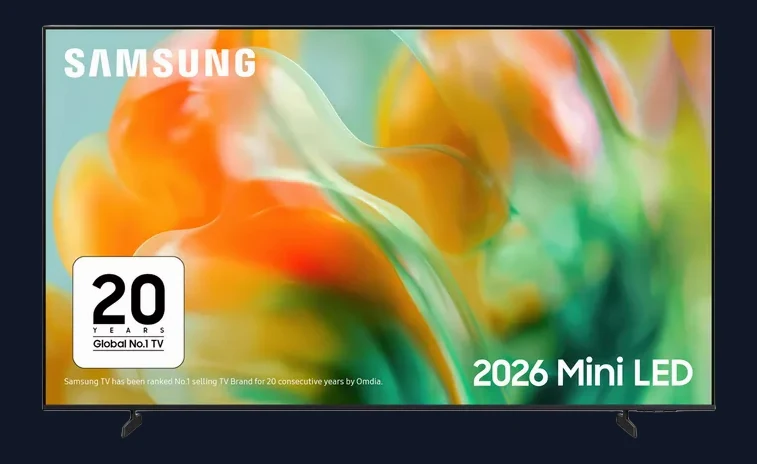 Samsung UE55M80H (2026) Mini LED HDR 4K Ultra HD Smart AI TV, 55 inch, Black