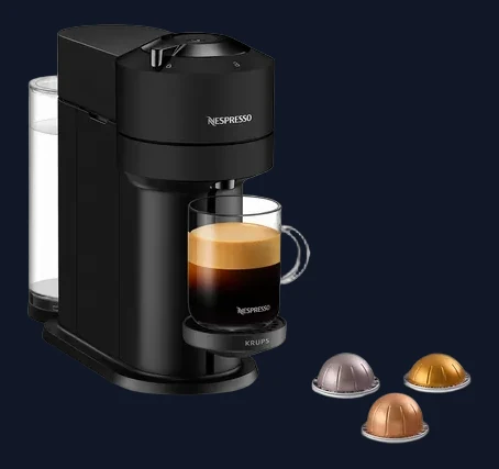 Nespresso Vertuo Next Coffee Machine by KRUPS