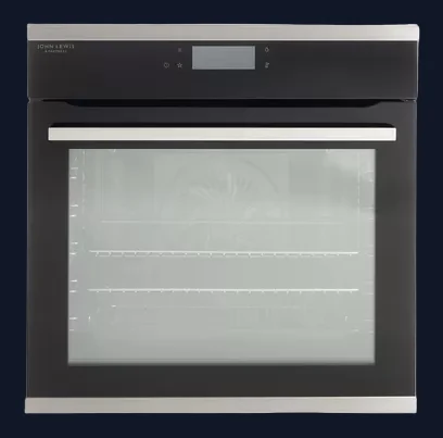 John Lewis JLBIOSS750 Built In Electric Self Cleaning Single Oven, Stainless Steel