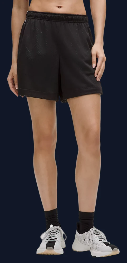 Double-Layered Mesh Mid-Rise Short 5"