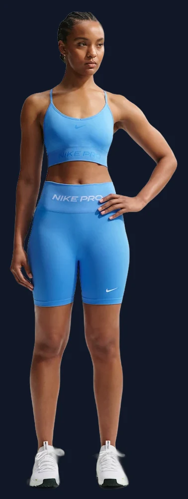 Nike Pro Seamless — Women's High-Waisted 12.5cm (approx.) Biker Shorts