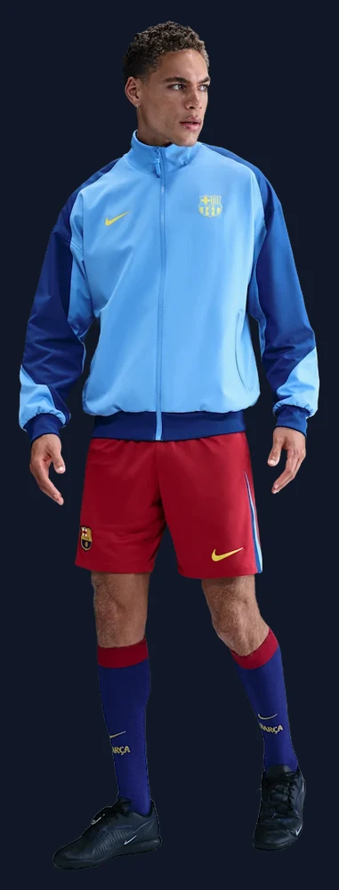 FC Barcelona 2025/26 Stadium Fourth — Men's Nike Dri-FIT Football Replica Shorts