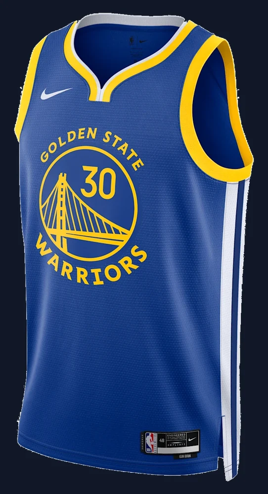 Golden State Warriors Steph Curry Icon Edition 2022/23 — Nike Dri-FIT NBA Swingman Jersey