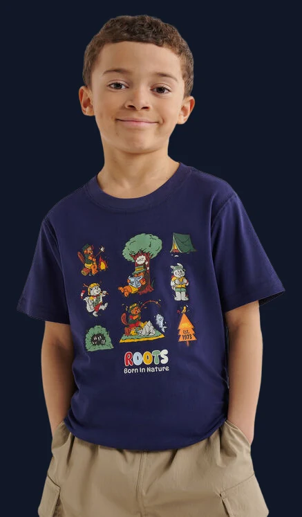 Kids Glow In The Dark Camp T-Shirt