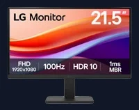 LG 22" 22U401A-B Full HD 100Hz VA Gaming Monitor
