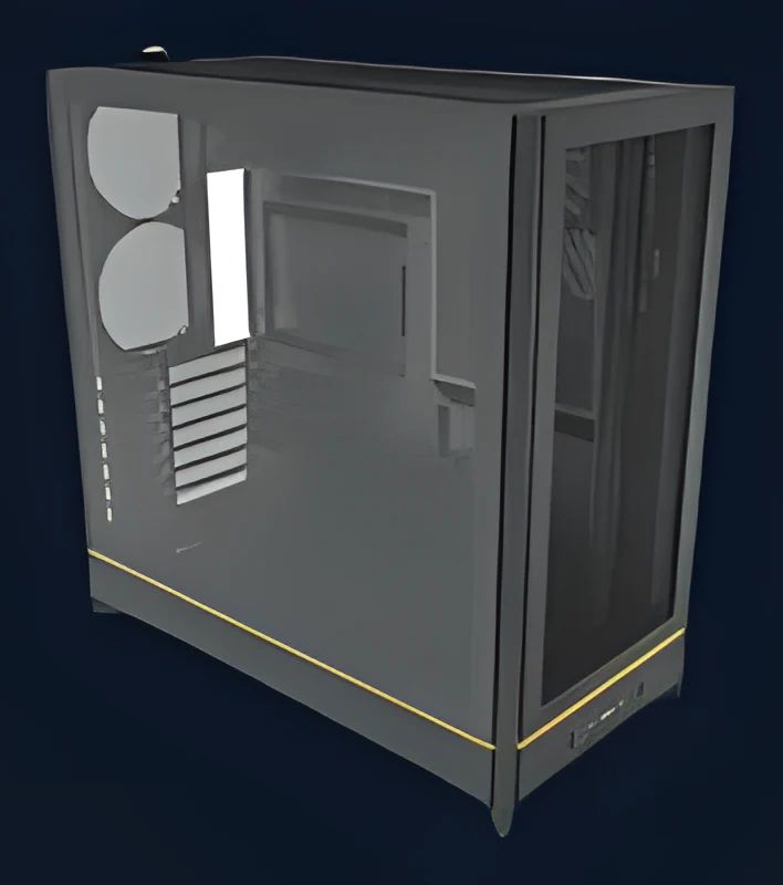 Montech HS01 Black Reversible Mid Tower PC Case
