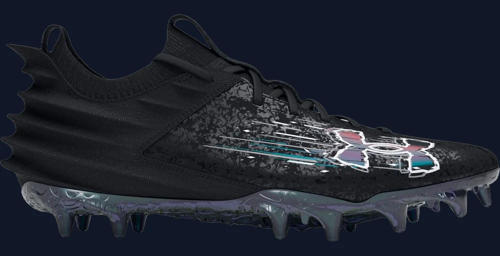 Under Armour Men's Blur Smoke Suede 2.0 MC Football Cleats