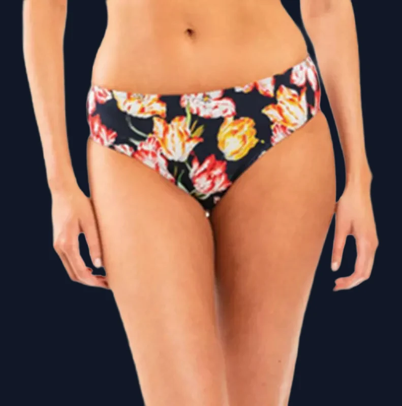 Jets Swimwear Women's Galleria Mid Bikini Bottom