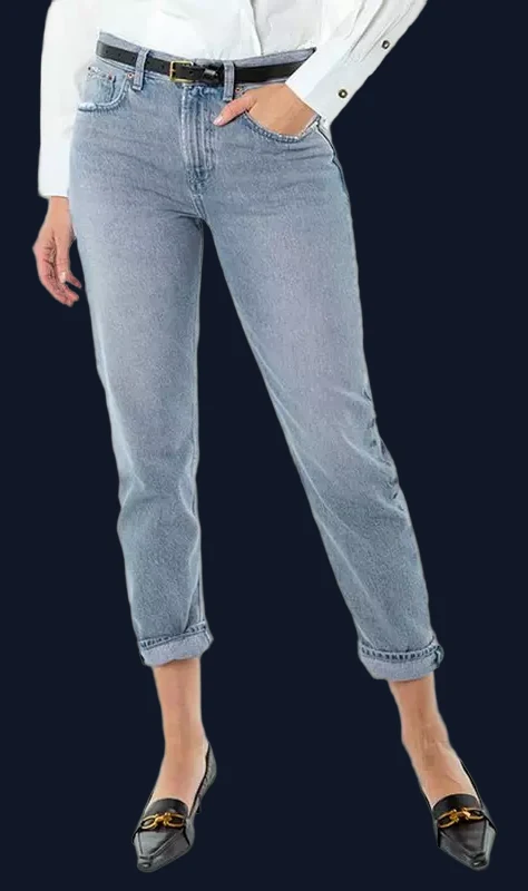 ÉTICA Denim Women's Marlowe Slim Boyfriend Jean