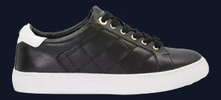 Dune London Ellenar Quilted Trainers
