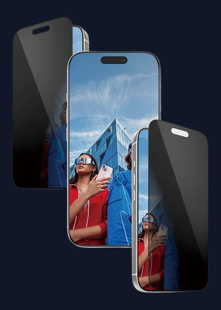 Panzerglass Privacy Screen Protector iPhone 2025 Pro , Ultra- Wide Fit w. EasyAligner