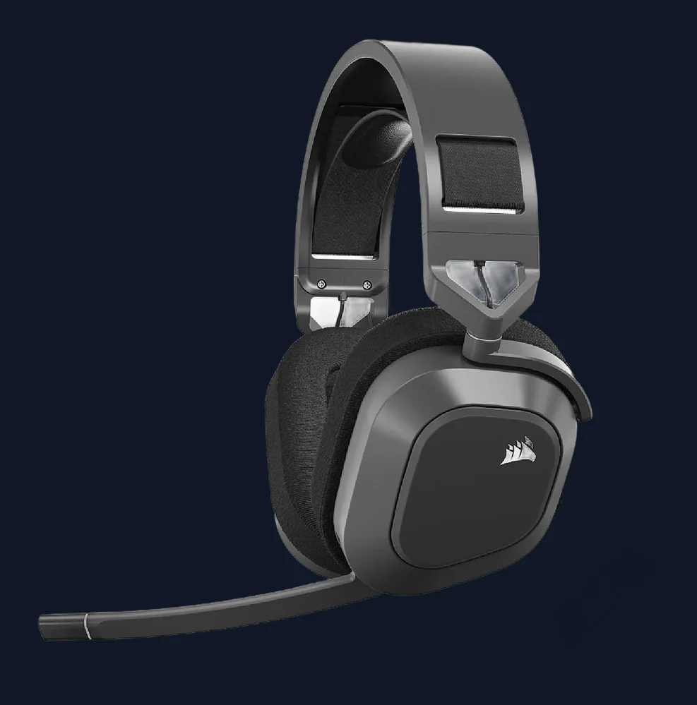 CORSAIR HS80 Max W/L Headset Steel Gray