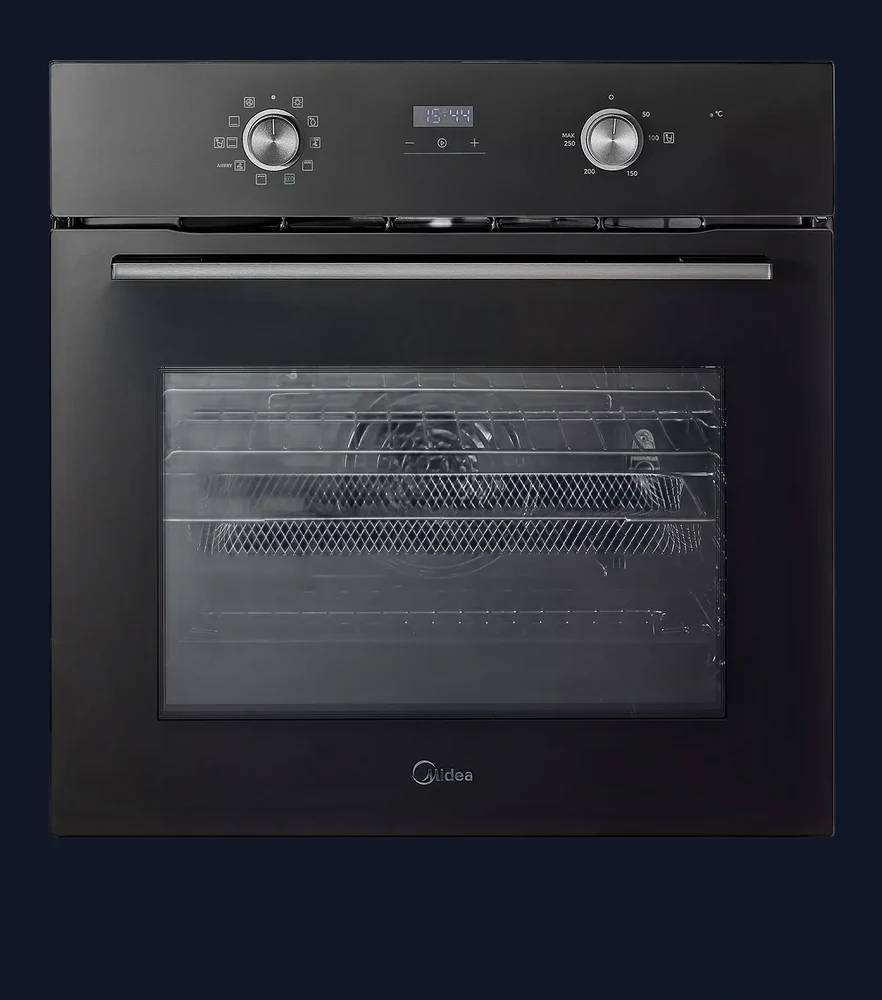 Midea MBO65M90D2-BK Multifunction Built In Single Oven - Black