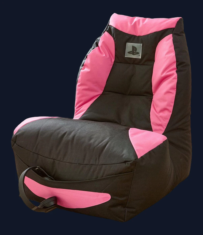 KAIKOO Teen Gaming Beanbag Chair- Pink